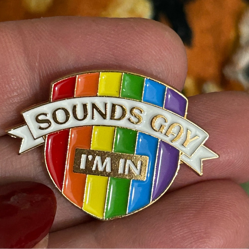 Colorful Pride Enamel Pin